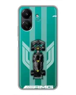 Чохол для Xiaomi POCO C65 з картинкою «Mercedes AMG Petronas»