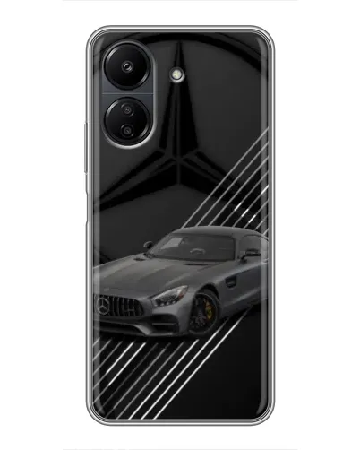 Чохол для Xiaomi POCO C65 з картинкою «Mercedes AMG — графіка» Чохол для Xiaomi POCO C65 з картинкою «Mercedes AMG — графіка»