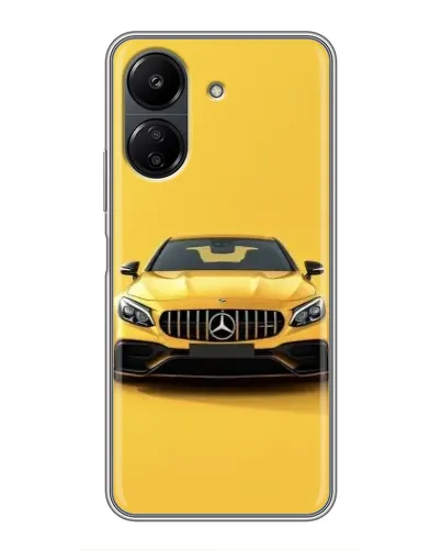 Чохол для Xiaomi POCO C65 з картинкою «Жовтий Mercedes GT» Чохол для Xiaomi POCO C65 з картинкою «Жовтий Mercedes GT»