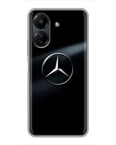 Чохол для Xiaomi POCO C65 з картинкою «Mercedes на металі» Чохол для Xiaomi POCO C65 з картинкою «Mercedes на металі»