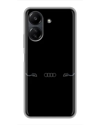 Чохол для Xiaomi POCO C65 з картинкою «Audi — світловий підпис» Чохол для Xiaomi POCO C65 з картинкою «Audi — світловий підпис»