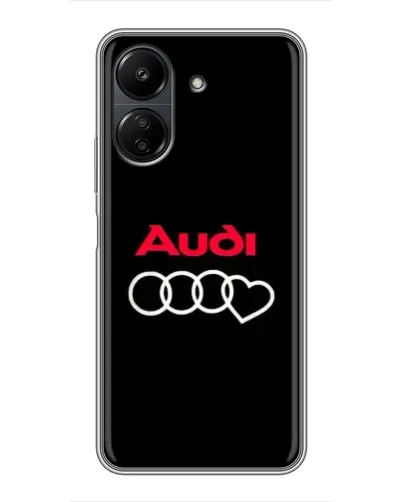 Чохол для Xiaomi POCO C65 з картинкою «Логотип Audi Heart» Чохол для Xiaomi POCO C65 з картинкою «Логотип Audi Heart»