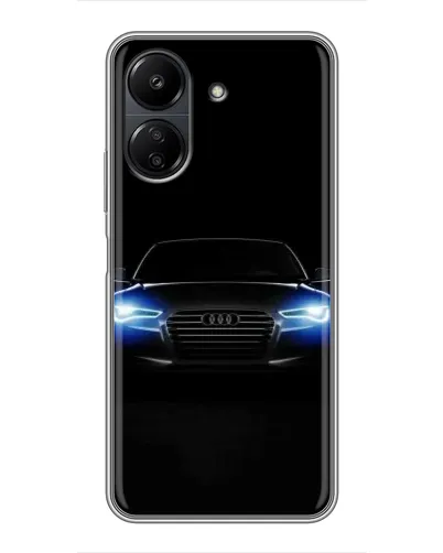 Чохол для Xiaomi POCO C65 з картинкою «Audi в неоні» Чохол для Xiaomi POCO C65 з картинкою «Audi в неоні»