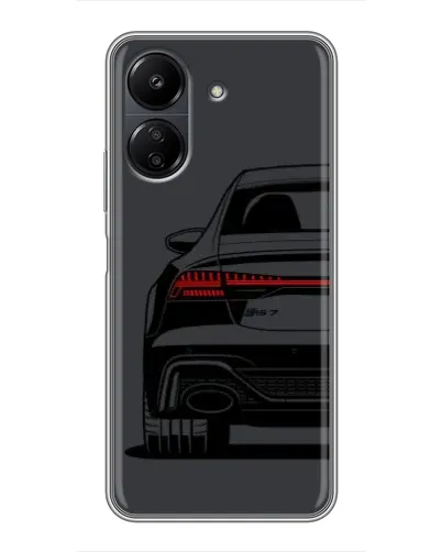 Чохол для Xiaomi POCO C65 з картинкою «Задня частина Audi — арт» Чохол для Xiaomi POCO C65 з картинкою «Задня частина Audi — арт»