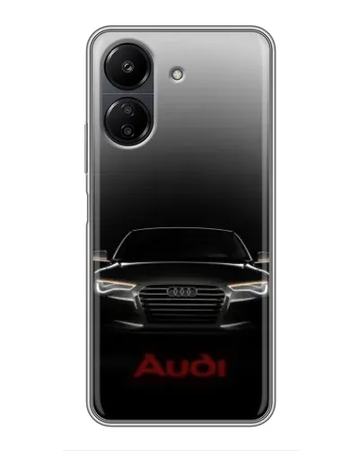 Чохол для Xiaomi POCO C65 з картинкою «Audi — градієнтний контур» Чохол для Xiaomi POCO C65 з картинкою «Audi — градієнтний контур»