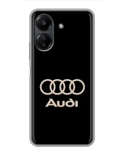 Чохол для Xiaomi POCO C65 з картинкою «Audi — золотий логотип» Чохол для Xiaomi POCO C65 з картинкою «Audi — золотий логотип»