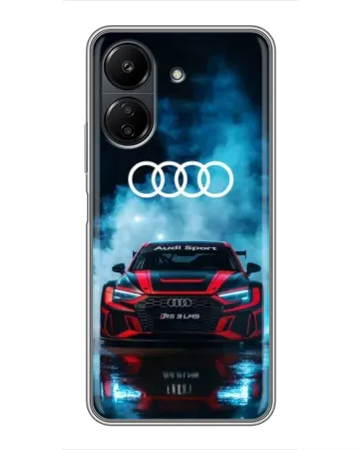 Чохол для Xiaomi POCO C65 з картинкою «Audi Sport — неон» Чохол для Xiaomi POCO C65 з картинкою «Audi Sport — неон»