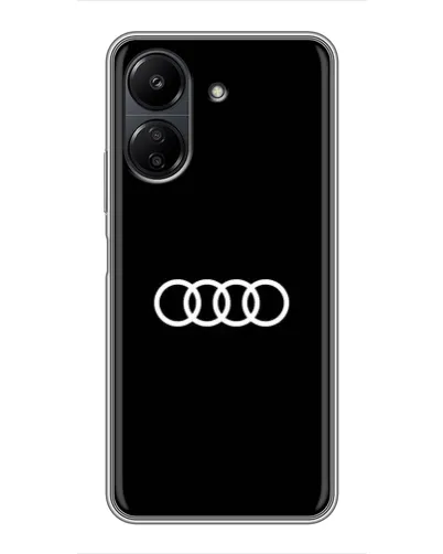 Чохол для Xiaomi POCO C65 з картинкою «Audi White Logo» Чохол для Xiaomi POCO C65 з картинкою «Audi White Logo»