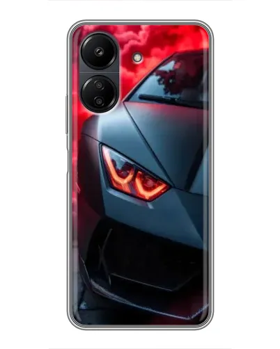 Чохол для Xiaomi POCO C65 з картинкою «Lamborghini червоне сяйво» Чохол для Xiaomi POCO C65 з картинкою «Lamborghini червоне сяйво»