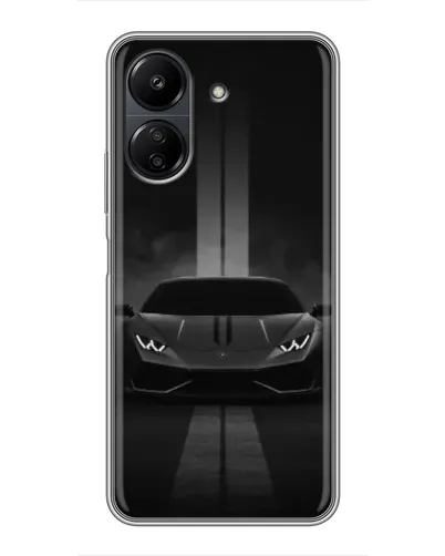 Чохол для Xiaomi POCO C65 з картинкою «Lamborghini симетрія доріг» Чохол для Xiaomi POCO C65 з картинкою «Lamborghini симетрія доріг»