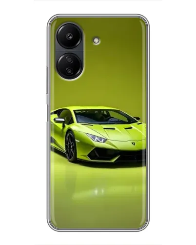 Чохол для Xiaomi POCO C65 з картинкою «Салатовий Lamborghini Huracan» Чохол для Xiaomi POCO C65 з картинкою «Салатовий Lamborghini Huracan»