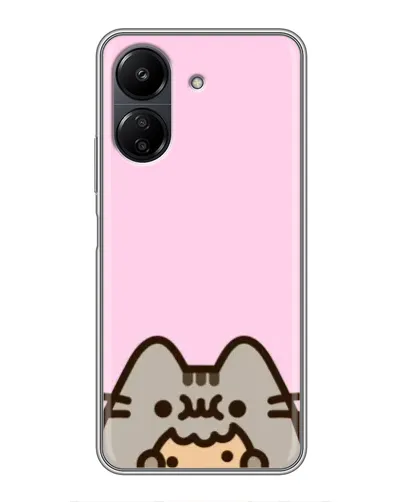 Чохол для Xiaomi POCO C65 з картинкою «Pusheen та печиво» Чохол для Xiaomi POCO C65 з картинкою «Pusheen та печиво»