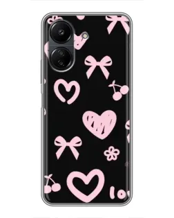Чохол для Xiaomi POCO C65 з картинкою «Сатиновий бант» Чохол для Xiaomi POCO C65 з картинкою «Сатиновий бант»