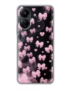 Чохол для Xiaomi POCO C65 з картинкою «Неонове мереживо»