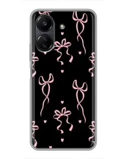 Чохол для Xiaomi POCO C65 з картинкою «Тонкі стрічки»