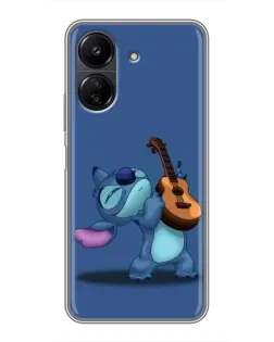 Чохол для Xiaomi POCO C65 з картинкою «Стіч з укулеле»