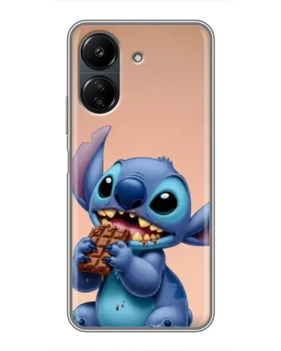 Чохол для Xiaomi POCO C65 з картинкою «Стіч їсть шоколад» Чохол для Xiaomi POCO C65 з картинкою «Стіч їсть шоколад»