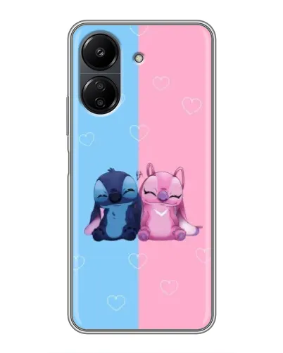 Чохол для Xiaomi POCO C65 з картинкою «Stitch та Angel Love» Чохол для Xiaomi POCO C65 з картинкою «Stitch та Angel Love»