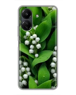 Чохол для Xiaomi POCO C65 з картинкою «Конвалії в зелені» Чохол для Xiaomi POCO C65 з картинкою «Конвалії в зелені»