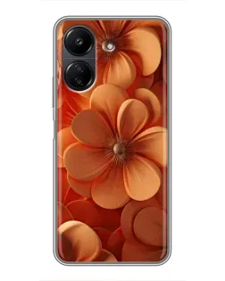 Чохол для Xiaomi POCO C65 з картинкою «Помаранчева макро квітка» Чохол для Xiaomi POCO C65 з картинкою «Помаранчева макро квітка»