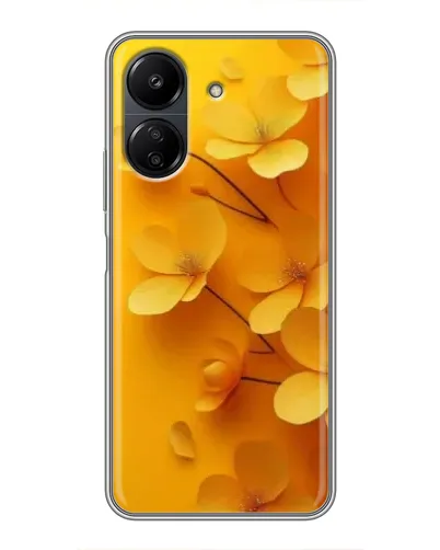 Чохол для Xiaomi POCO C65 з картинкою «Золоті пелюстки» Чохол для Xiaomi POCO C65 з картинкою «Золоті пелюстки»