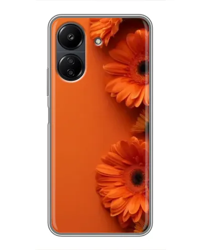 Чохол для Xiaomi POCO C65 з картинкою «Помаранчеві гербери» Чохол для Xiaomi POCO C65 з картинкою «Помаранчеві гербери»