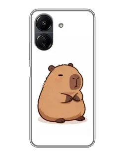 Чохол для Xiaomi POCO C65 з картинкою «Товстенька капібара» Чохол для Xiaomi POCO C65 з картинкою «Товстенька капібара»