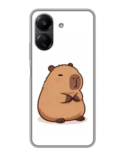Чехол для Xiaomi POCO C65 с картинкой «Толстенькая капибара» Чехол для Xiaomi POCO C65 с картинкой «Толстенькая капибара»