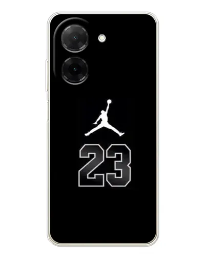 Чехол для Xiaomi Poco C71 с картинкой «Jordan Flight 23»