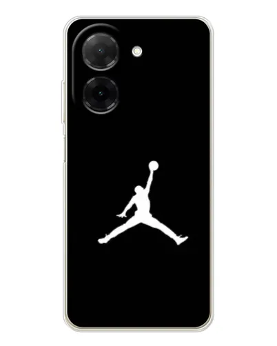 Чехол для Xiaomi Poco C71 с картинкой «Jordan Silhouette»
