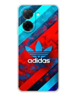 Чехол для Xiaomi Poco C71 с картинкой «Абстракция Adidas»