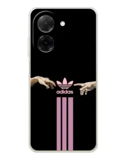 Чехол для Xiaomi Poco C71 с картинкой «Adidas Hands»