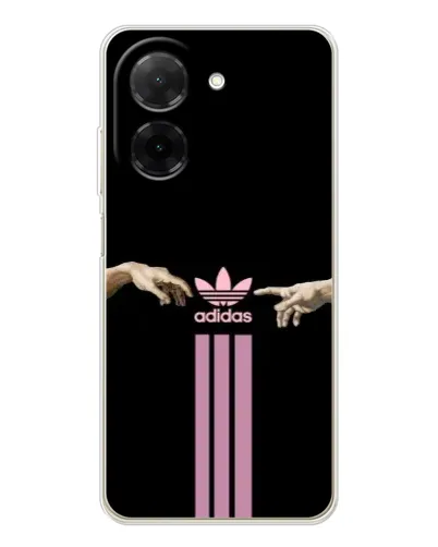Чехол для Xiaomi Poco C71 с картинкой «Adidas Hands»