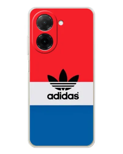 Чехол для Xiaomi Poco C71 с картинкой «Ретро блоки Adidas»