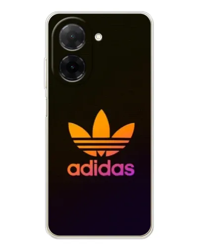 Чехол для Xiaomi Poco C71 с картинкой «Градиент Adidas»