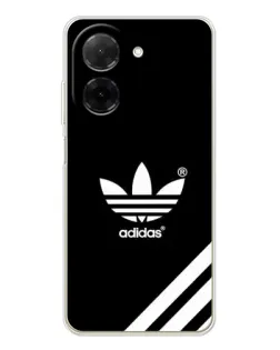 Чехол для Xiaomi Poco C71 с картинкой «Adidas с диагональными полосами»