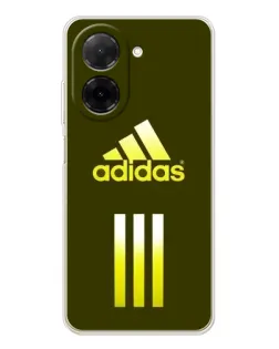Чехол для Xiaomi Poco C71 с картинкой «Оливковый градиент Adidas»