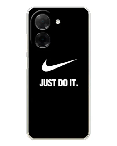 Чехол для Xiaomi Poco C71 с картинкой «Классический принт Nike»