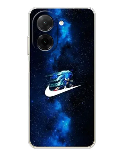 Чехол для Xiaomi Poco C71 с картинкой «Звездный путь Nike»