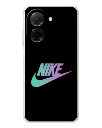 Чехол для Xiaomi Poco C71 с картинкой «Nike — городская ночь»