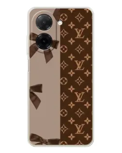 Чехол для Xiaomi Poco C71 с картинкой «Louis Vuitton — банты»