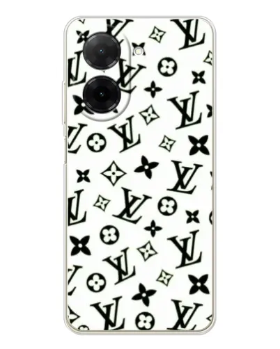 Чехол для Xiaomi Poco C71 с картинкой «Монохромный хаос LV»
