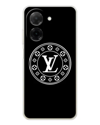 Чехол для Xiaomi Poco C71 с картинкой «LV — печать стиля»