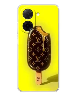 Чехол для Xiaomi Poco C71 с картинкой «Мороженое от LV»