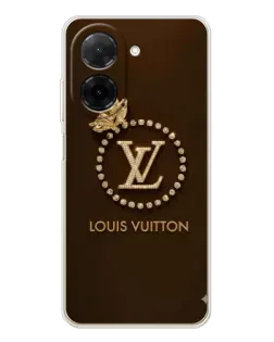 Чехол для Xiaomi Poco C71 с картинкой «LV — золотая печать»