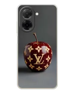 Чехол для Xiaomi Poco C71 с картинкой «Красное яблоко LV»