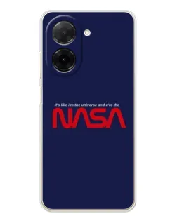Чехол для Xiaomi Poco C71 с картинкой «NASA — глубокий космос»