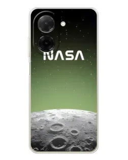 Чехол для Xiaomi Poco C71 с картинкой «NASA — лунный градиент»