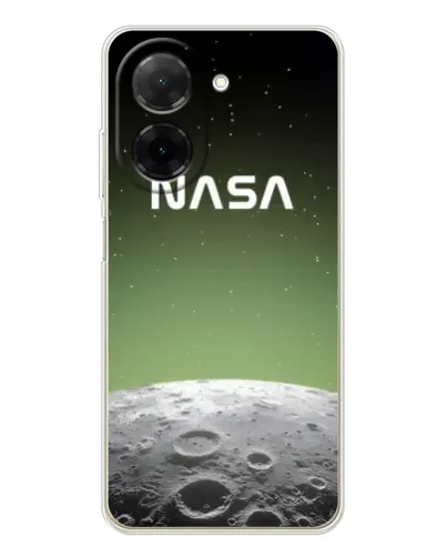 Чехол для Xiaomi Poco C71 с картинкой «NASA — лунный градиент»