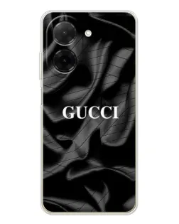 Чехол для Xiaomi Poco C71 с картинкой «Gucci — шелковые волны» Чехол для Xiaomi Poco C71 с картинкой «Gucci — шелковые волны»